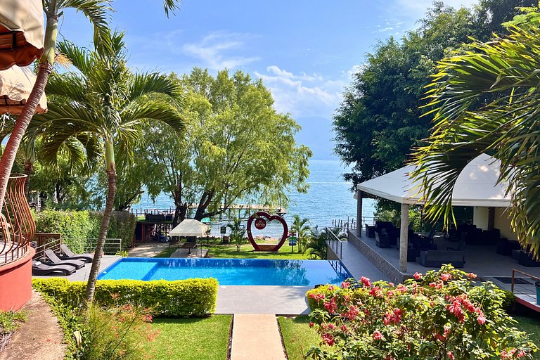 Villa Noelia, Suite Garden, Lago de Coatepeque.